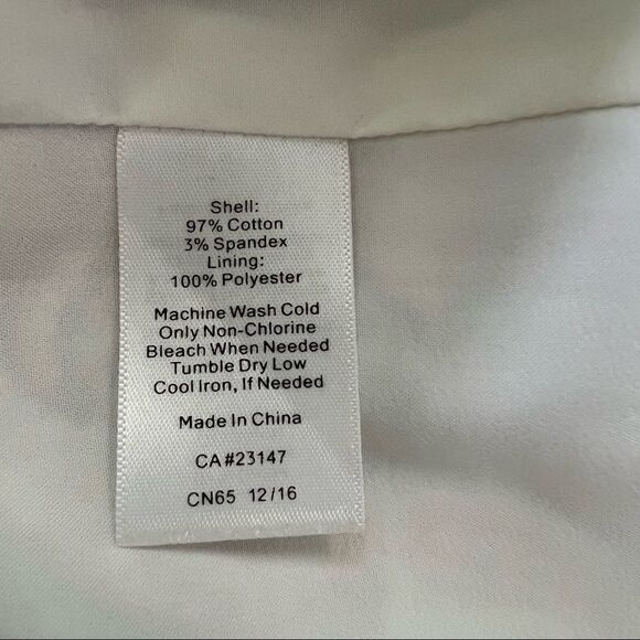 Talbots Paisley A Line Skirt w/ Scallop Hem Orange Pink Blue Green - Picture 4 of 4